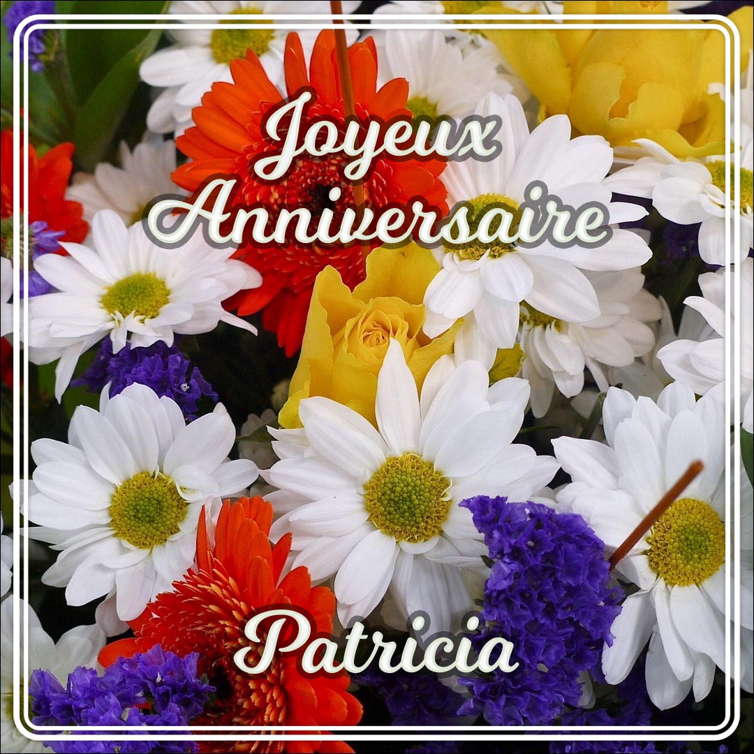 Joyeux Anniversaire Patricia Feliciter su