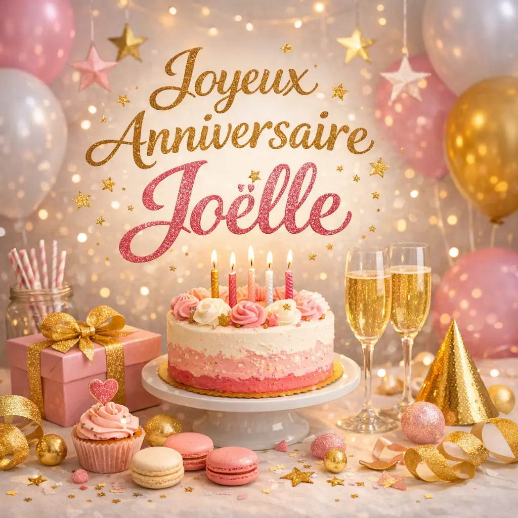 Joyeux Anniversaire Joëlle Images