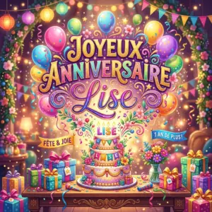 Joyeux Anniversaire Lise Images Joyeux Anniversaire Lise