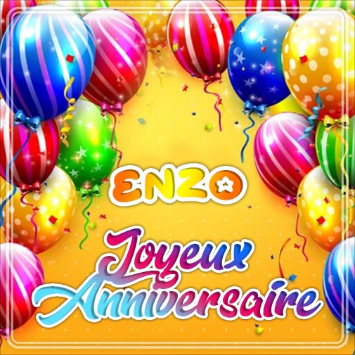 Joyeux Anniversaire Enzo Feliciter su