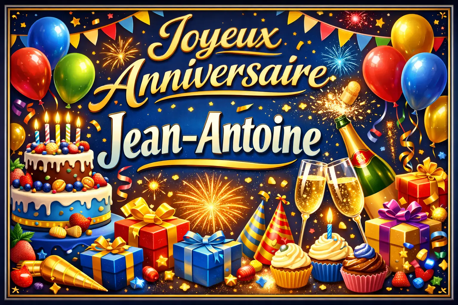 Joyeux anniversaire Jean-Аntoine