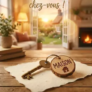 Félicitations pour votre nouveau chez‑vous